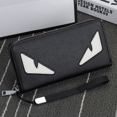 Alkalmi férfi pénztárca 3D elemmel, négy színben