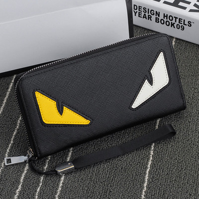 Alkalmi férfi pénztárca 3D elemmel, négy színben