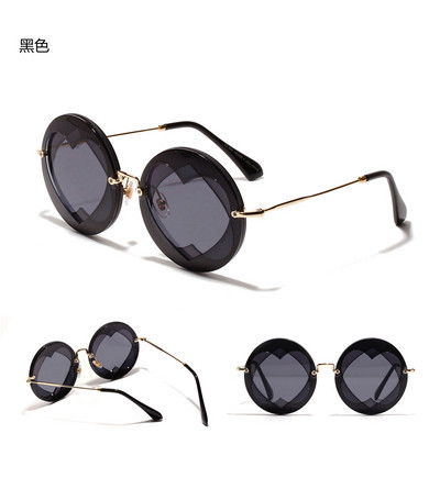 Μοναδικά γυναικεία  γυαλιά σε στρογγυλό σχήμα και χρωματιστά γυαλιά