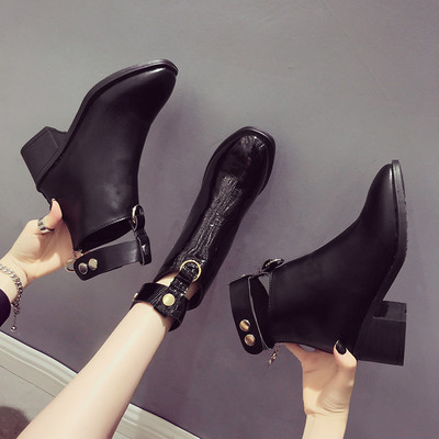ΝΕΟ μοντέλο γυναικείες  μπότες σε δύο μοντέλα - μαύρο χρώμα