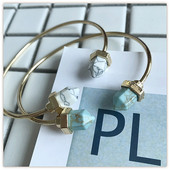 Modern női fém karkötő két színben