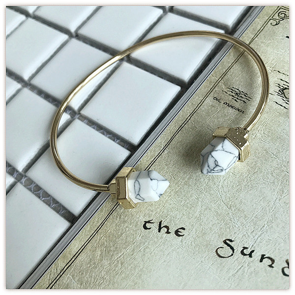 Modern női fém karkötő két színben