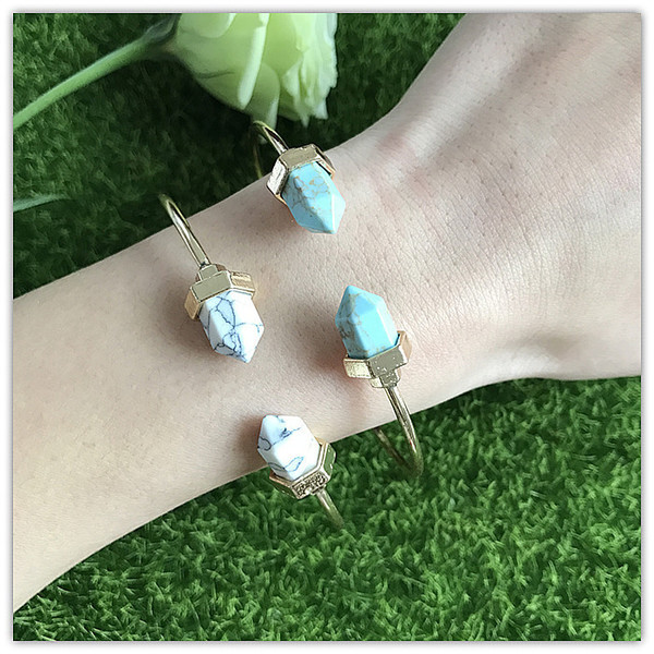 Modern női fém karkötő két színben