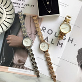 Ceas elegant de dama cu curea metalica in mai multe culori