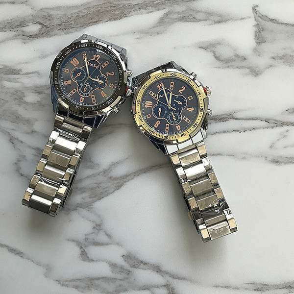 Κομψό ανδρικό ρολόι με μεταλλική αλισίδα σε διάφορα χρώματα