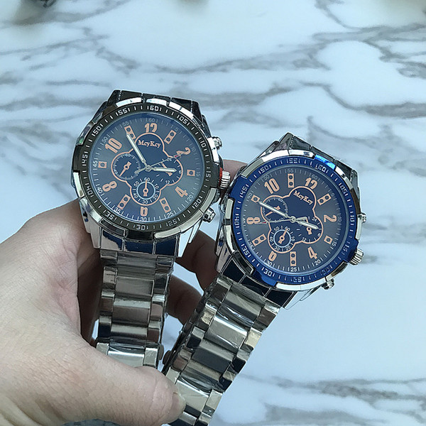 Κομψό ανδρικό ρολόι με μεταλλική αλισίδα σε διάφορα χρώματα