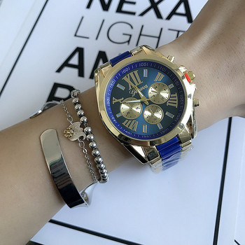 ХИТ Дамски модерен часовник с метална каишка в няколко цвята
