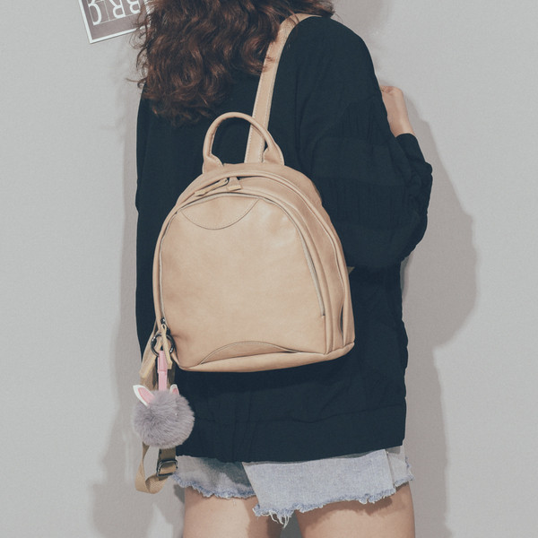 Női alkalmi hátizsák öko bőrből - négy színben