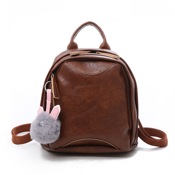 Női alkalmi hátizsák öko bőrből - négy színben