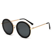 HIT Μοντέρνα γυναικεία γυαλιά ηλίου σε στρογγυλό σχήμα σε διάφορα χρώματα