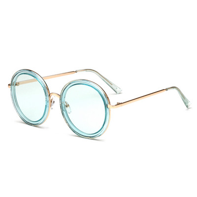 HIT Μοντέρνα γυναικεία γυαλιά ηλίου σε στρογγυλό σχήμα σε διάφορα χρώματα