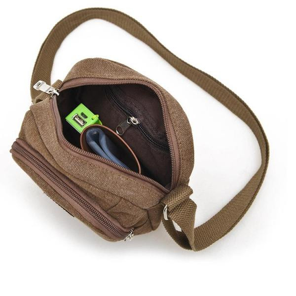 Kis mindennapi táska férfiaknak több színben