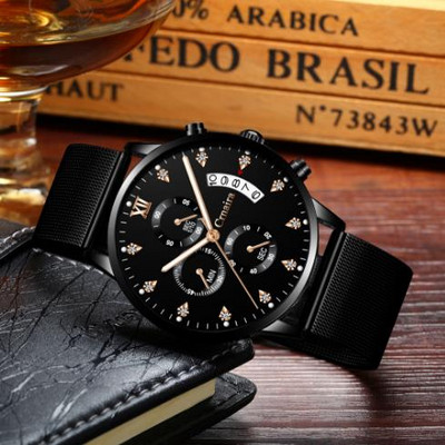 Stílusos férfi karóra több színben