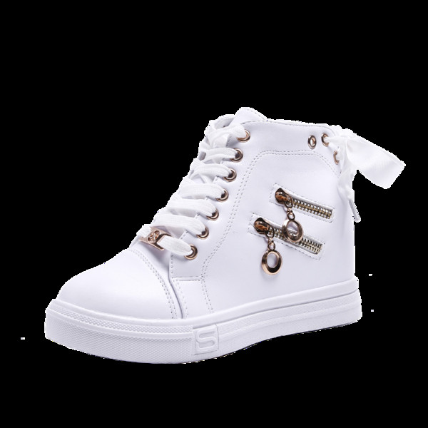 Női tornacipő magas talppal, két színben