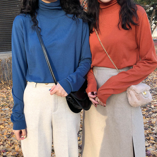 Απαλό γυναικείο πουλόβερ σε διάφορα χρώματα