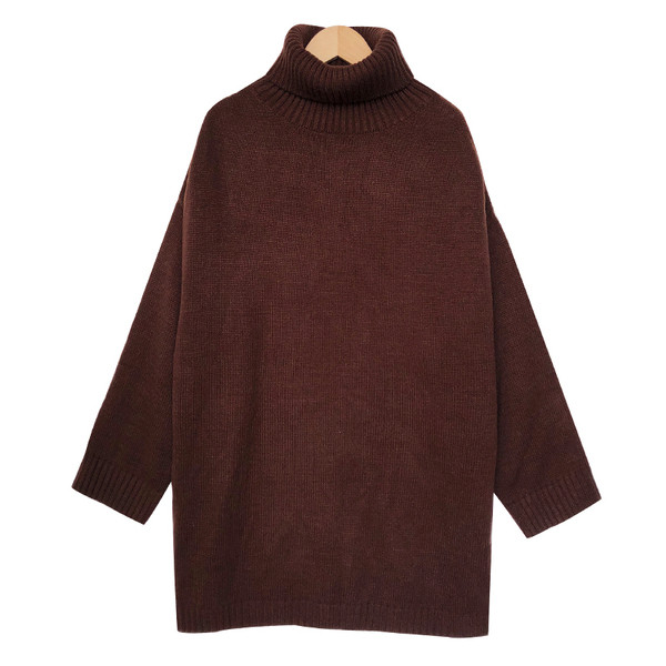 Pulover lung dama casual in mai multe culori