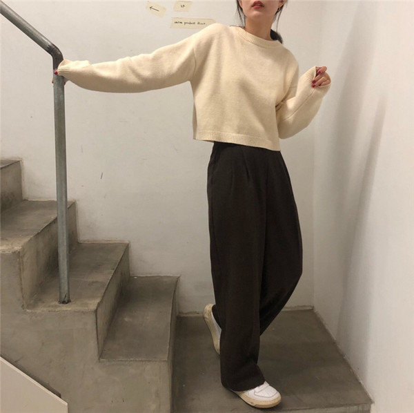 Γυναικείο πουλόβερ  σε δύο χρώματα