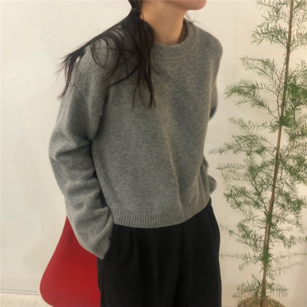 Γυναικείο πουλόβερ  σε δύο χρώματα