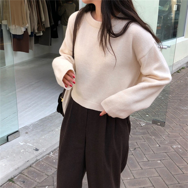 Γυναικείο πουλόβερ  σε δύο χρώματα