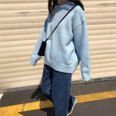 Vastag női pulóver több színben