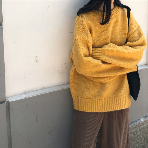 Vastag női pulóver több színben