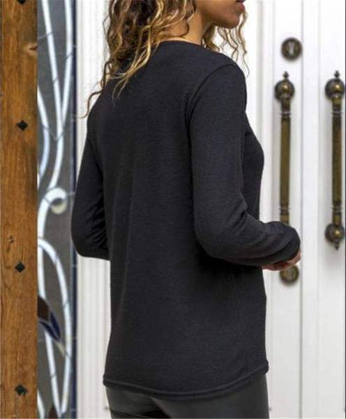 Γυναικεία μπλούζα σε μαύρο και άσπρο χρώμα