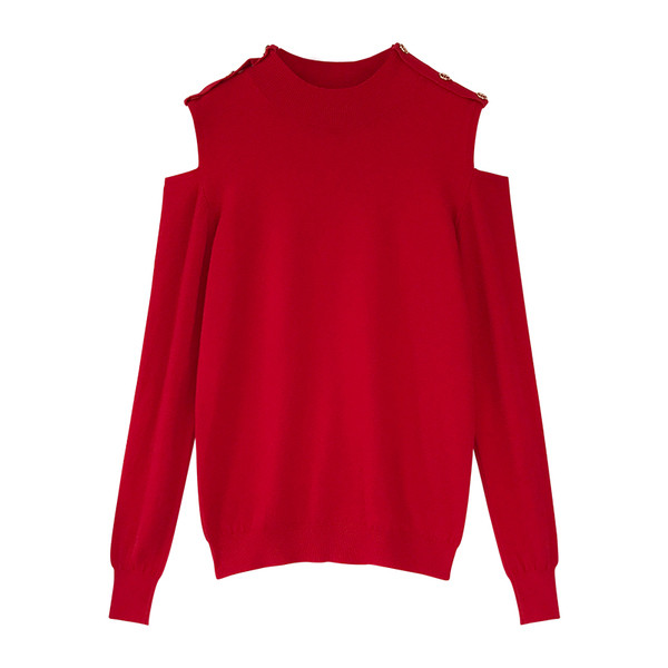 Modern női blúz nyitott váll