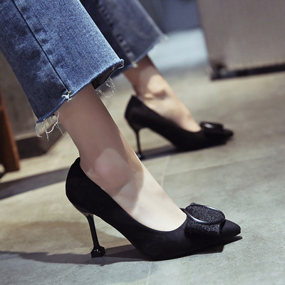 Modern női magassarkú cipő három színben