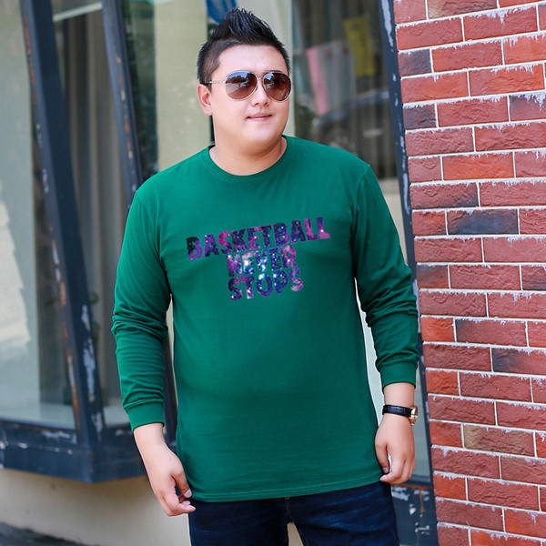 Férfi sportblúz, hosszú ujjal és felirattal