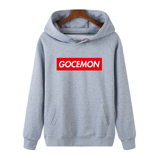 Férfi sportblúz kapucnival két színben