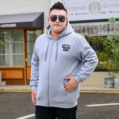 Ανδρικό φούτερ  με φερμουάρ και κουκούλα σε διάφορα χρώματα