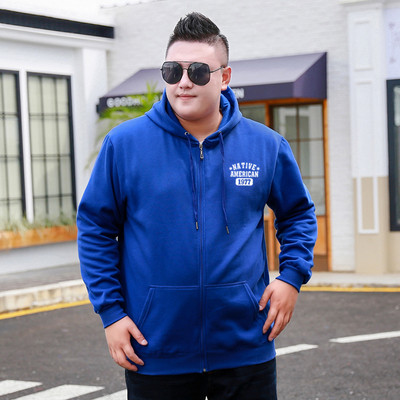 Ανδρικό φούτερ  με φερμουάρ και κουκούλα σε διάφορα χρώματα