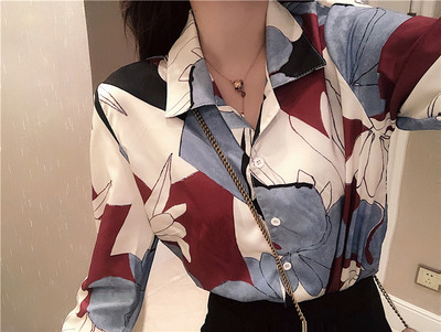 Elegáns női ing-retro stílusú, két színben