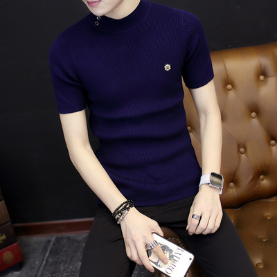 Férfi blúz rövid ujjal, több színben felirattal