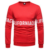 Férfi blúz három színben feliratos, hosszú ujjú