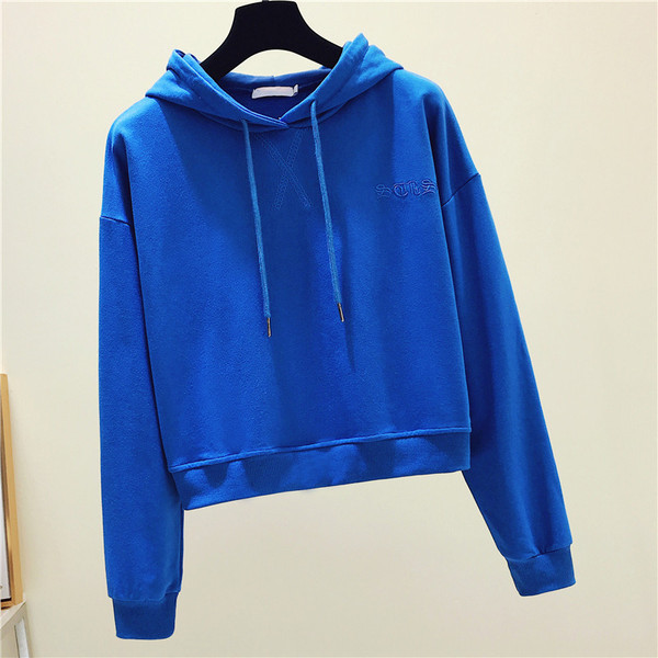 Sport-alkalmi női blúz kapucnival két színben