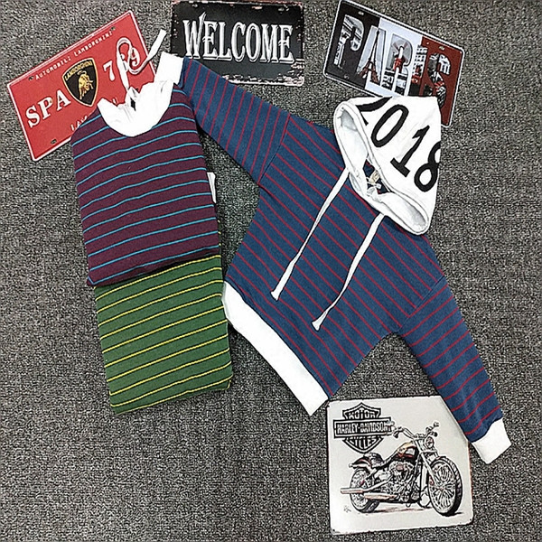 Καθημερινή παιδική μπλούζα με κουκούλα για αγόρια σε τρία χρώματα