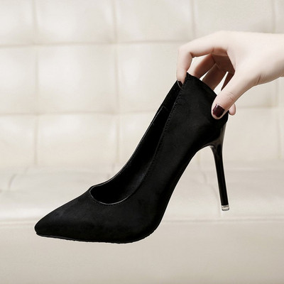 Modern női magassarkú cipő három színben