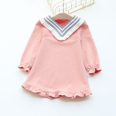 Μοντέρνα παιδική μπλούζα για κορίτσια με ντεκολτέ σε σχήμα V σε διάφορα χρώματα