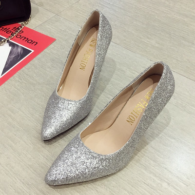 Γυναικεία κομψά παπούτσια με ψηλά τακούνια  σε τέσσερα χρώματα