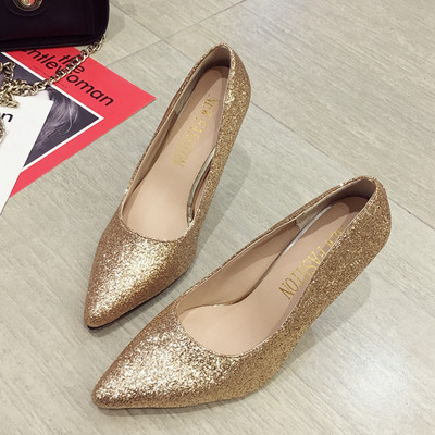 Γυναικεία κομψά παπούτσια με ψηλά τακούνια  σε τέσσερα χρώματα