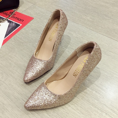 Γυναικεία κομψά παπούτσια με ψηλά τακούνια  σε τέσσερα χρώματα