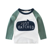 Παιδική casual μπλούζα με επιγραφή για αγόρια