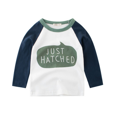 Παιδική casual μπλούζα με επιγραφή για αγόρια