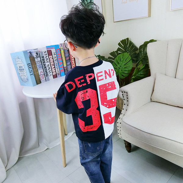 Bluza copii pentru baieti model lat - doua culori