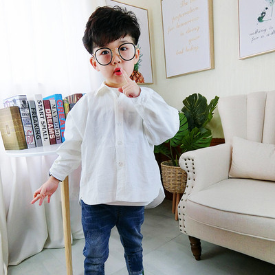 Modern gyerek ing fiúknak széles modell három színben