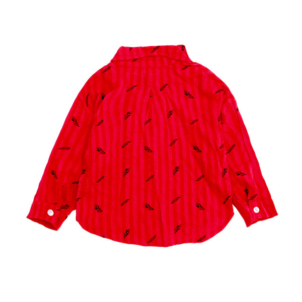 Παιδικό μοντέρνο πουκάμισο για αγόρια με κουμπιά σε δύο χρώματα