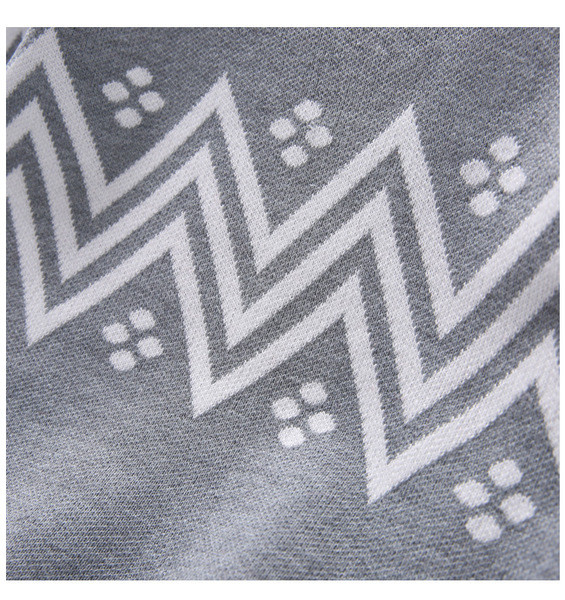 Μοντέρνο παιδικό σετ - φούστα και μπλούζα με γκρι χρώμα