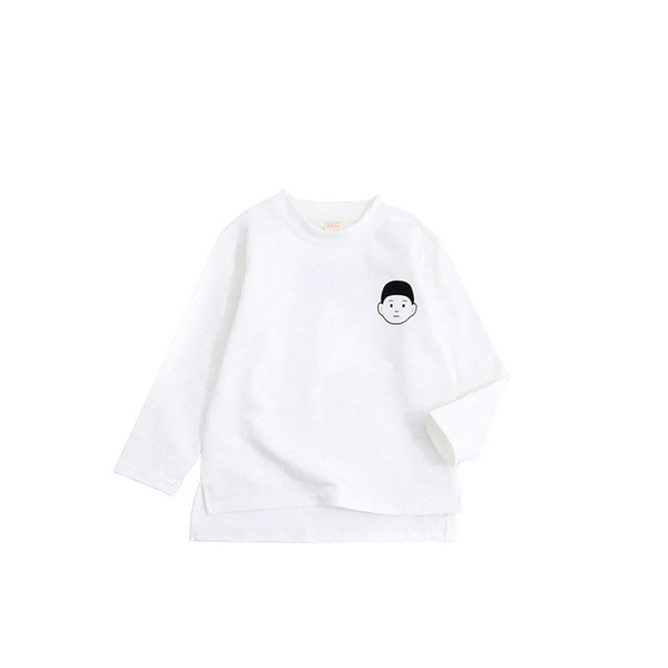 Lezser gyerek blúz fiúknak fehér színben