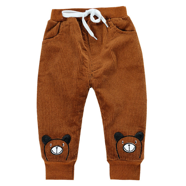 Vastag gyereknadrág fiúknak két színben hímzéssel